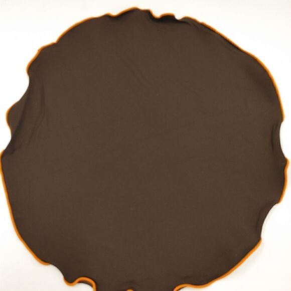 MEN'S ROUND HANKY POCKET SQUARE. - Picture 3 of 3